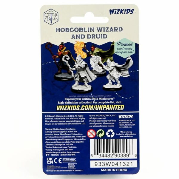 Critical Role: Druid and Wizard - Hobgoblin Male (2) (clearance 20% off) - Image 2