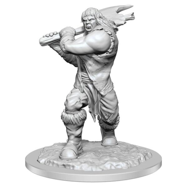 DnD: Female Barbarian Ogre