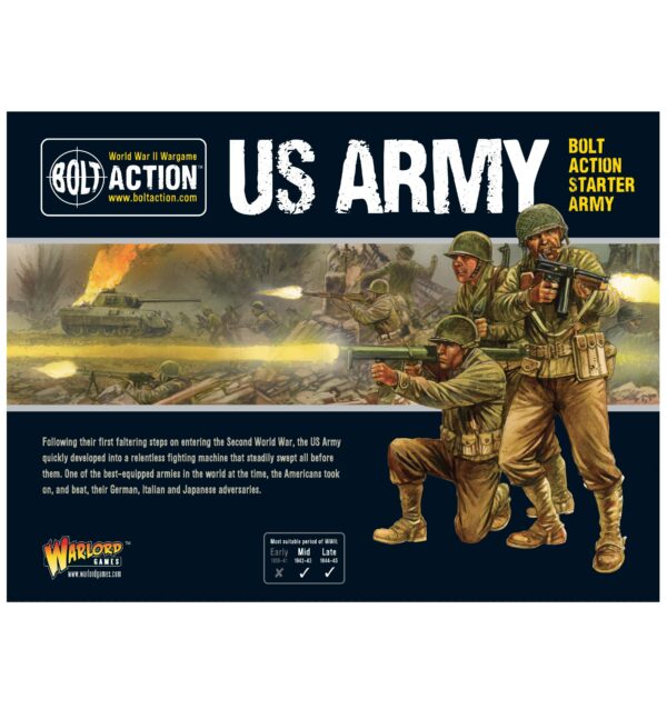 Bolt Action: Starter Army - American, US Army (2019 edition)