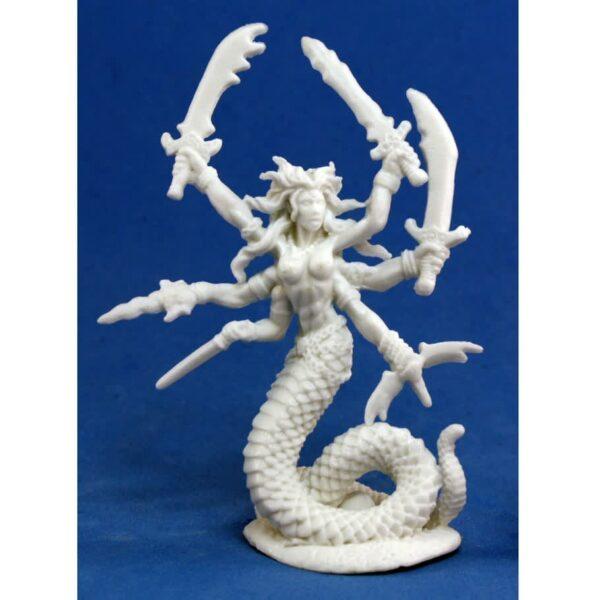 Classic Bones: Large Fiend - Vandorendra, Snake Demon (Marilith)