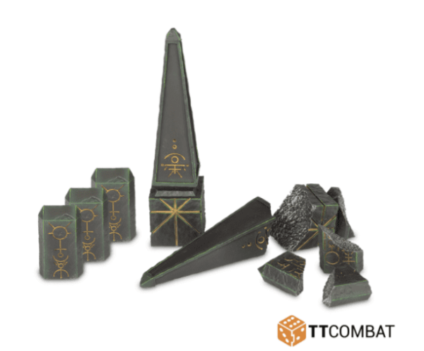 TTCombat: Gothic Scenics - Cyber Relics (Necrons)