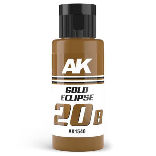 AK-Interactive: Dual Exo (60 ml) - 20B, Metallic, Gold Eclipse