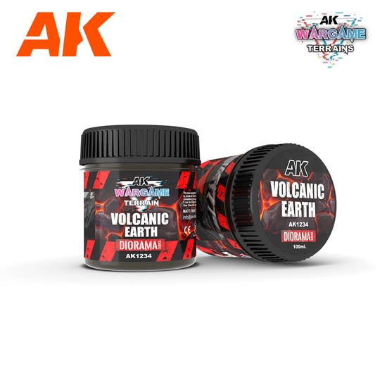 thumbnail image 2 of Wargame Series: Volcanic Earth 100ml < AK Diorama < AK Interactive - Gaming Figures 2 of 10