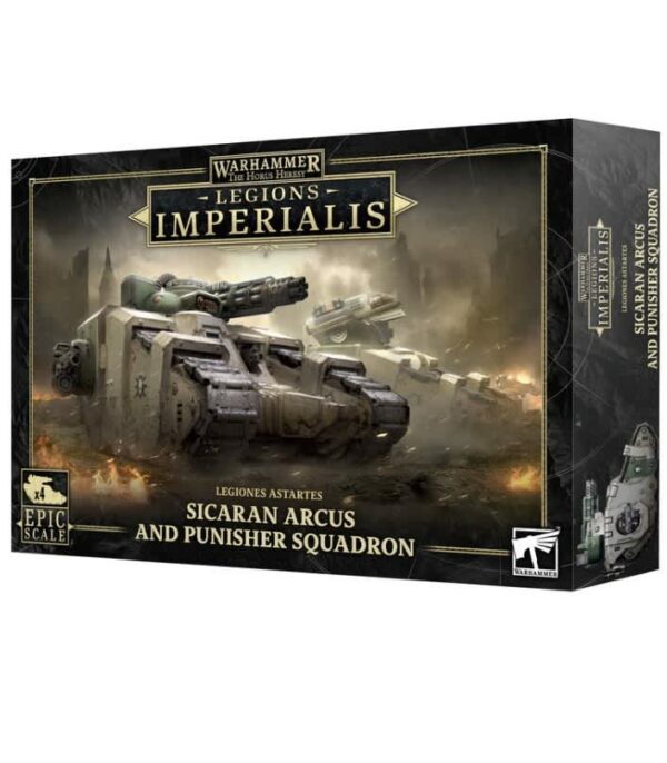 Legions Imperialis: Solar Auxilia - Sicaran Arcus and Punisher Squadron
