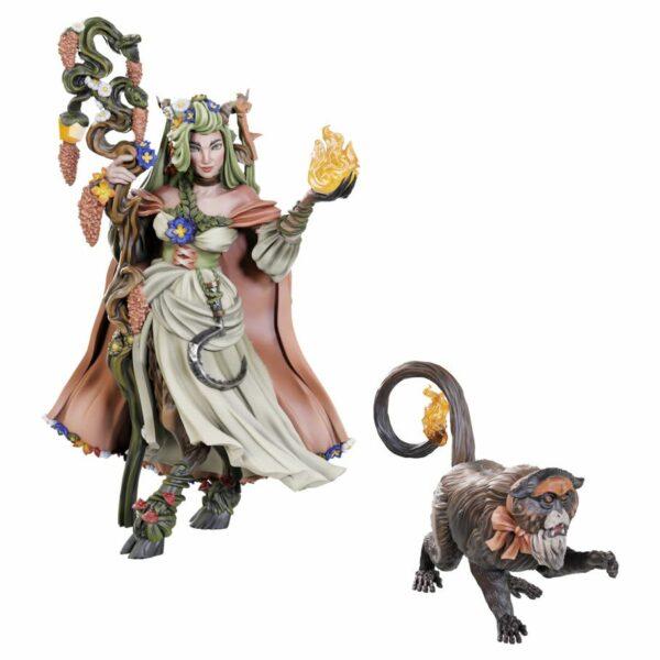 Critical Role: Druid/Rogue - Faun Female (Fearne Calloway) and Little Mister