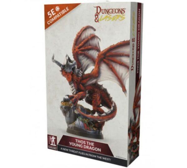 Dungeons and Lasers: Thos the Young Dragon (Large Dragon)
