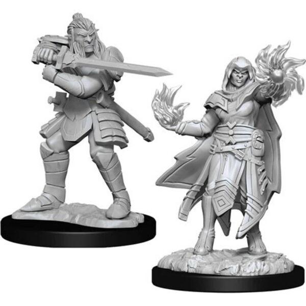 DnD: Hobgoblin Fighter (Male) and Wizard (Female)