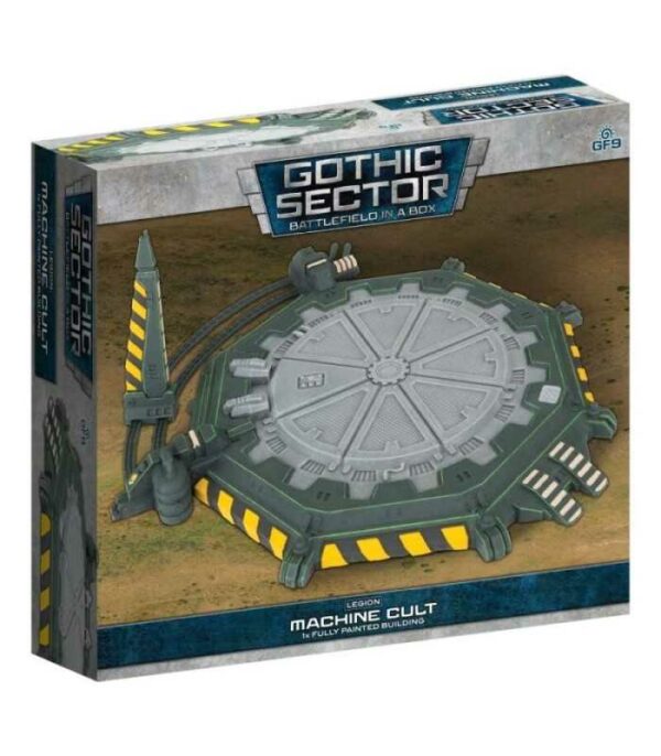 GF9: 32mm Pre-painted Terrain - Gothic Sector, Legion Machine Cult