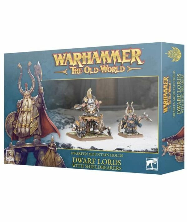 Warhammer, the Old World: Dwarfen Mountain Holds - Dwarf Lords with Shieldbearer