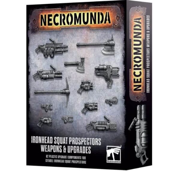 Necromunda: Ironhead Squat Prospectors - Weapons and Upgrades
