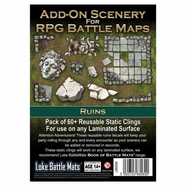 Add-On For Battle Mats: RPG Maps - Ruins