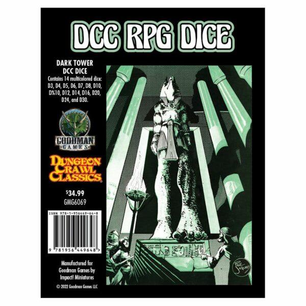 DCC RPG: 16mm Opaque Poly Dice Set (14) - Dark Tower