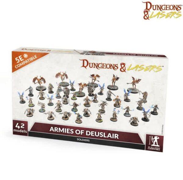 Dungeons and Lasers: Armies of Deuslair (42 models)