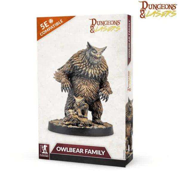Dungeons and Lasers: Owlbear Family