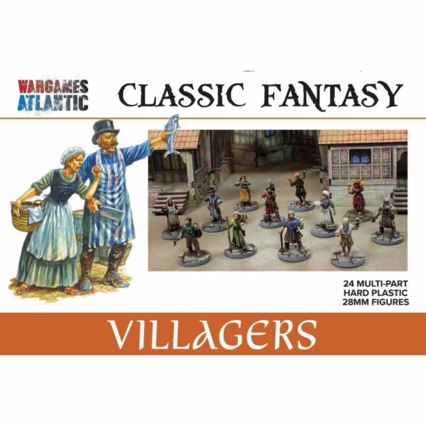 Classic Fantasy: Villagers (24 figures)