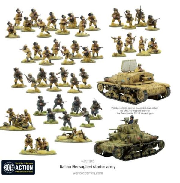 Bolt Action: Italian - Bersaglieri Starter Army